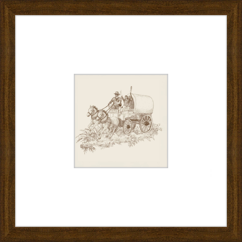 Norman Toile Schooner Motif