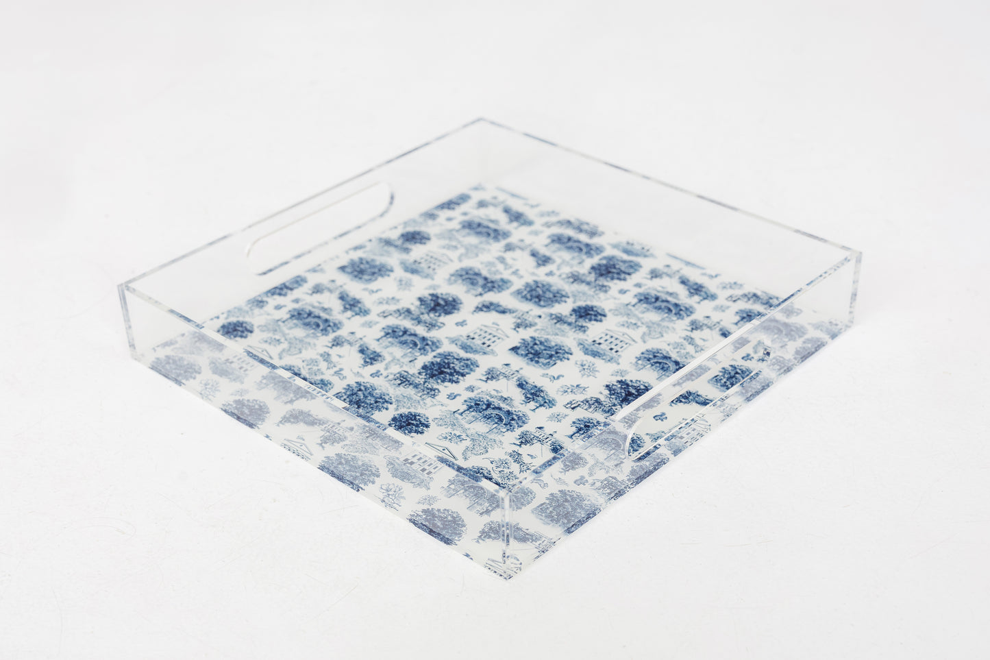 Oxford Toile Acrylic Tray