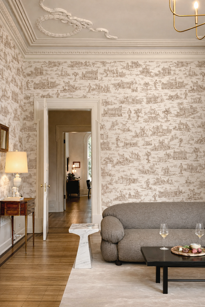 Norman Toile Peel & Stick Wallpaper