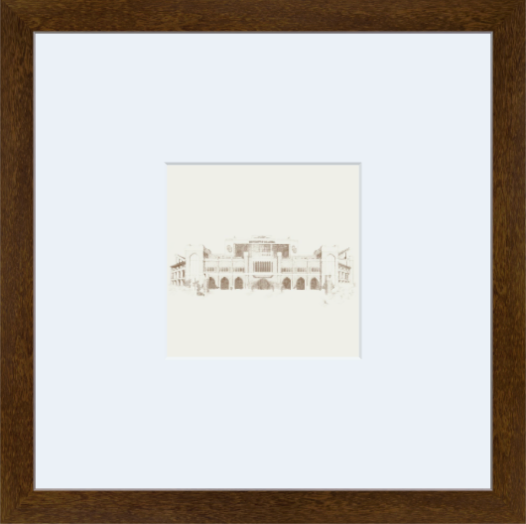 Norman Toile Motif Print - Frame Set of 4