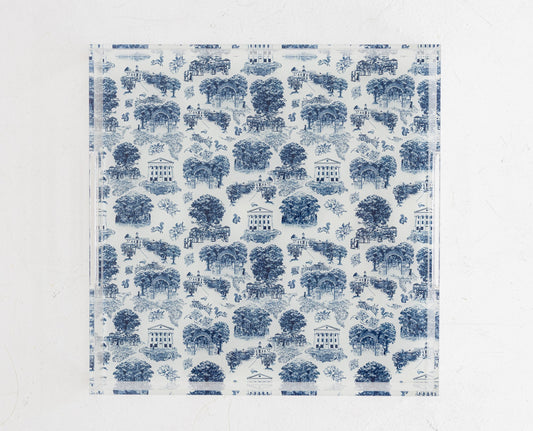 Oxford Toile Acrylic Tray