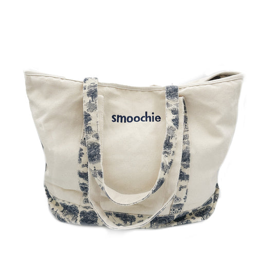 Oxford Toile Canvas Tote