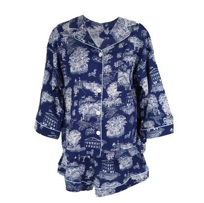 The Sunday Morning Pajama Shorts Set